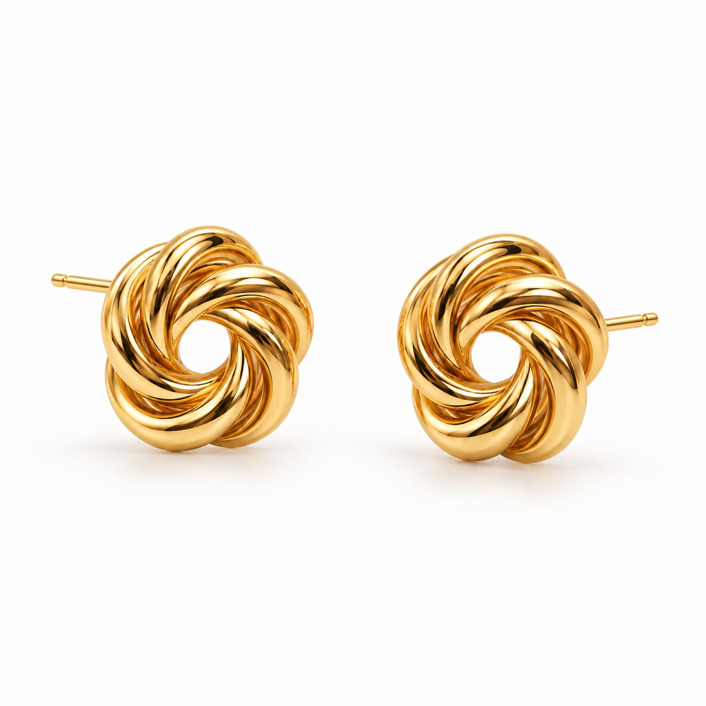Solène Knot Earrings