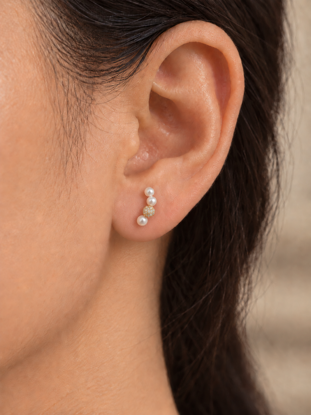 Celeste Pearl-Accent Stud Earrings
