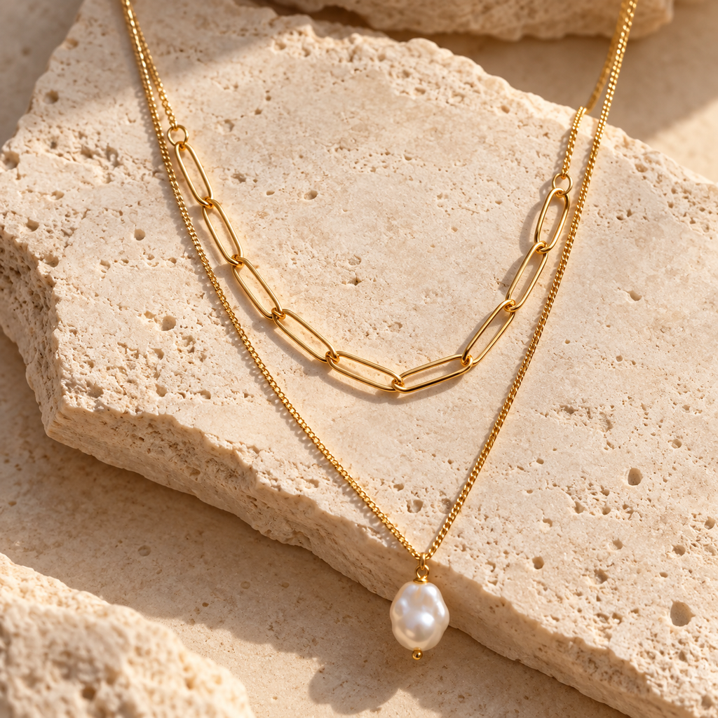 Elara Pearl Necklace