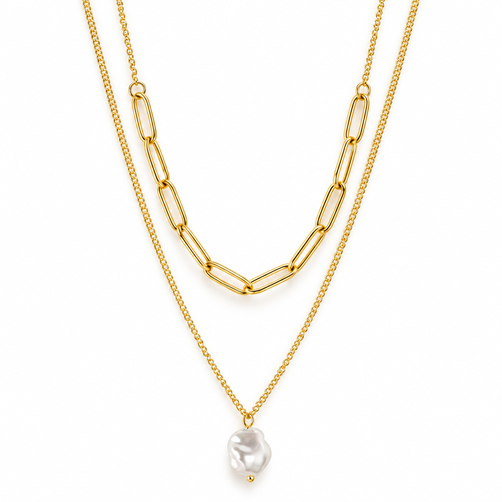 Elara Pearl Necklace