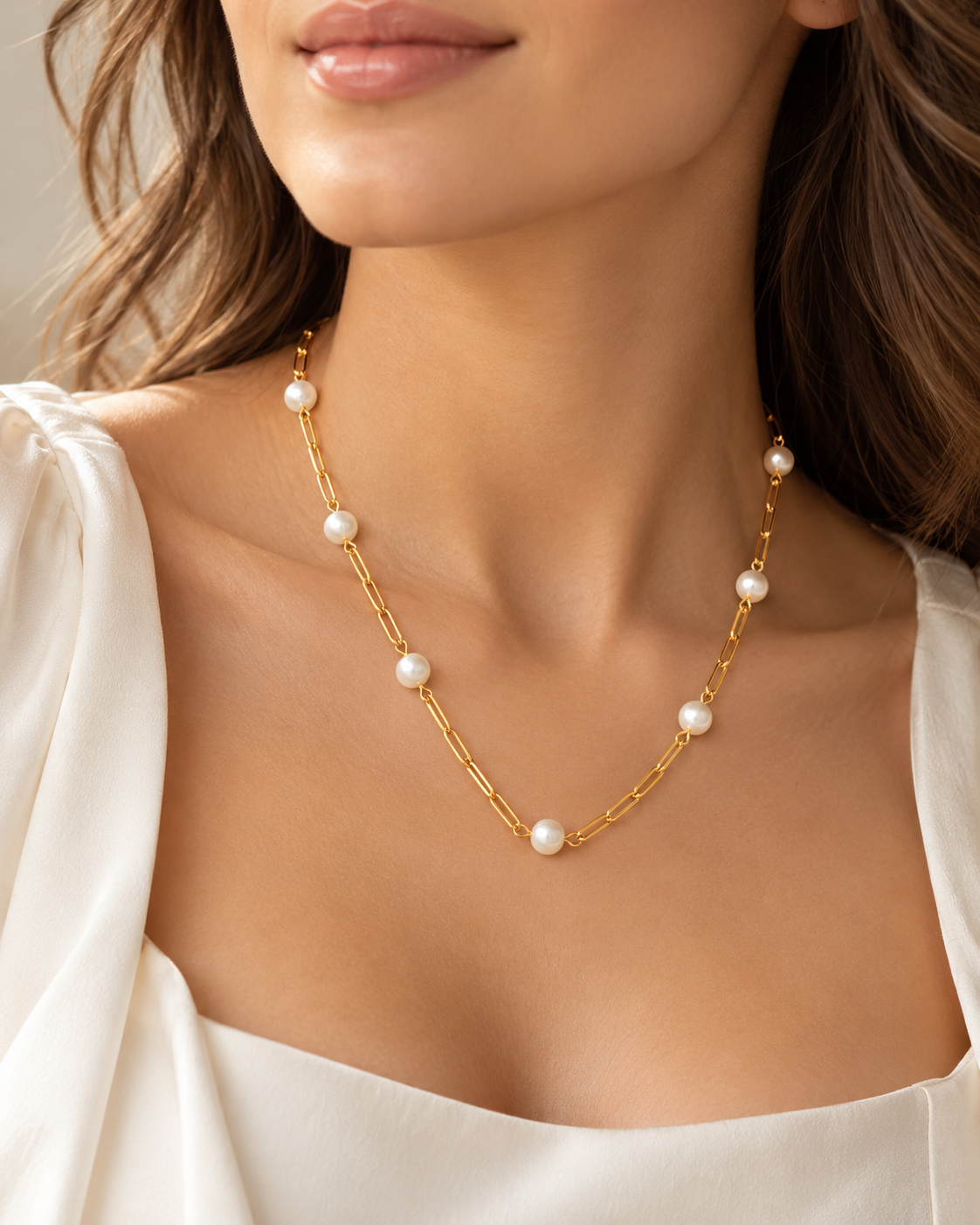 Élodie Pearl Necklace