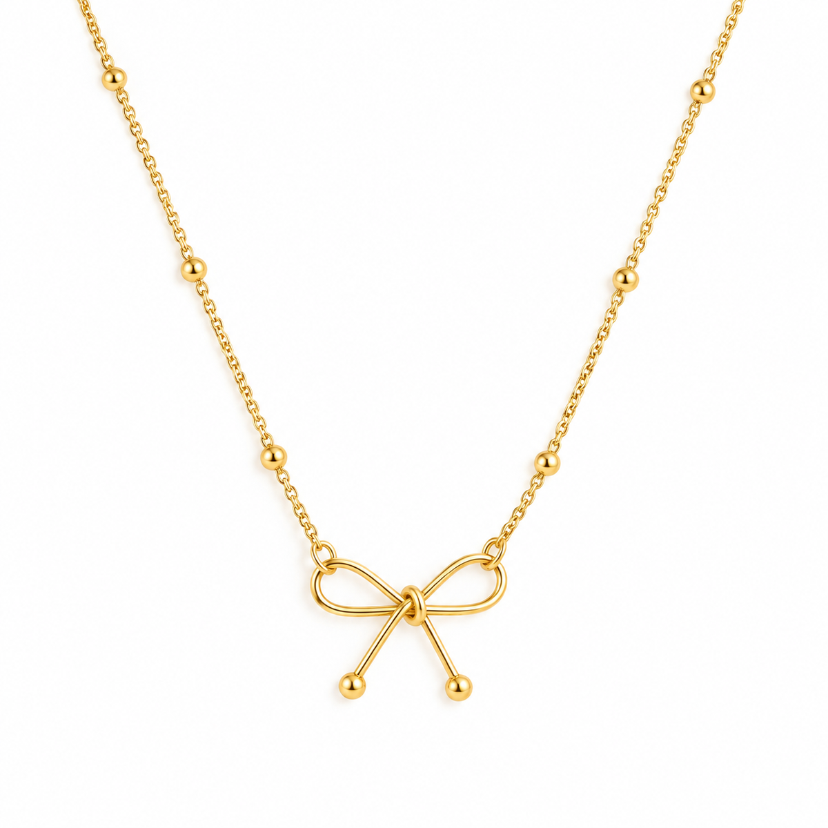Amélie Bow Necklace