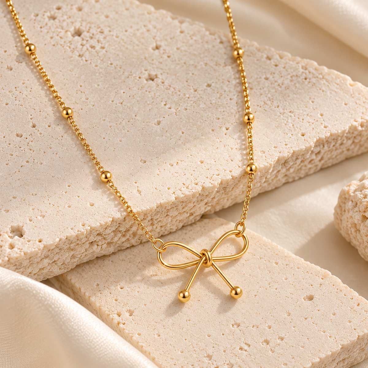 Amélie Bow Necklace