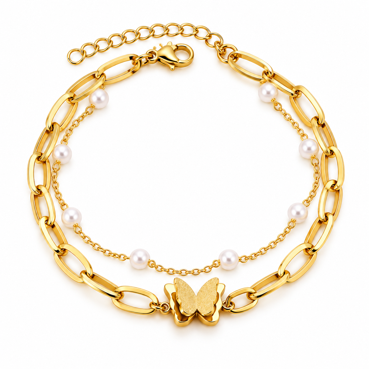 Papillon Pearl Bracelet