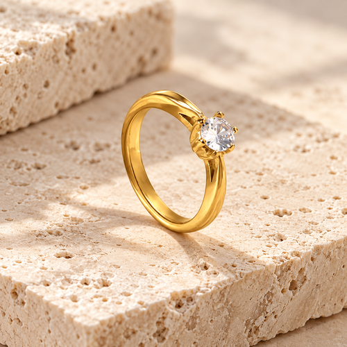 Celeste Solitaire Ring